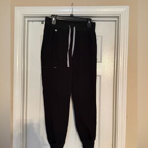 Figs SmallBlack Jogger